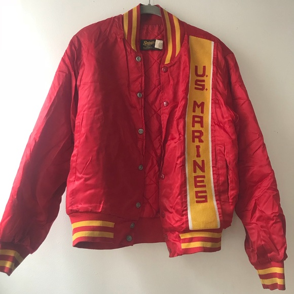 Marines Varsity Bomber Jacket | Poshmark